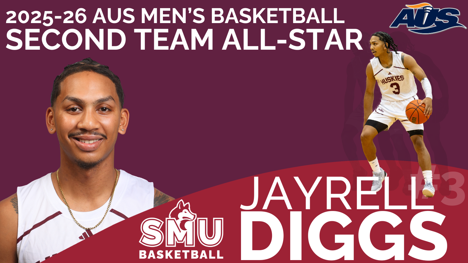 Jayrell Diggs named AUS Second Team All-Star