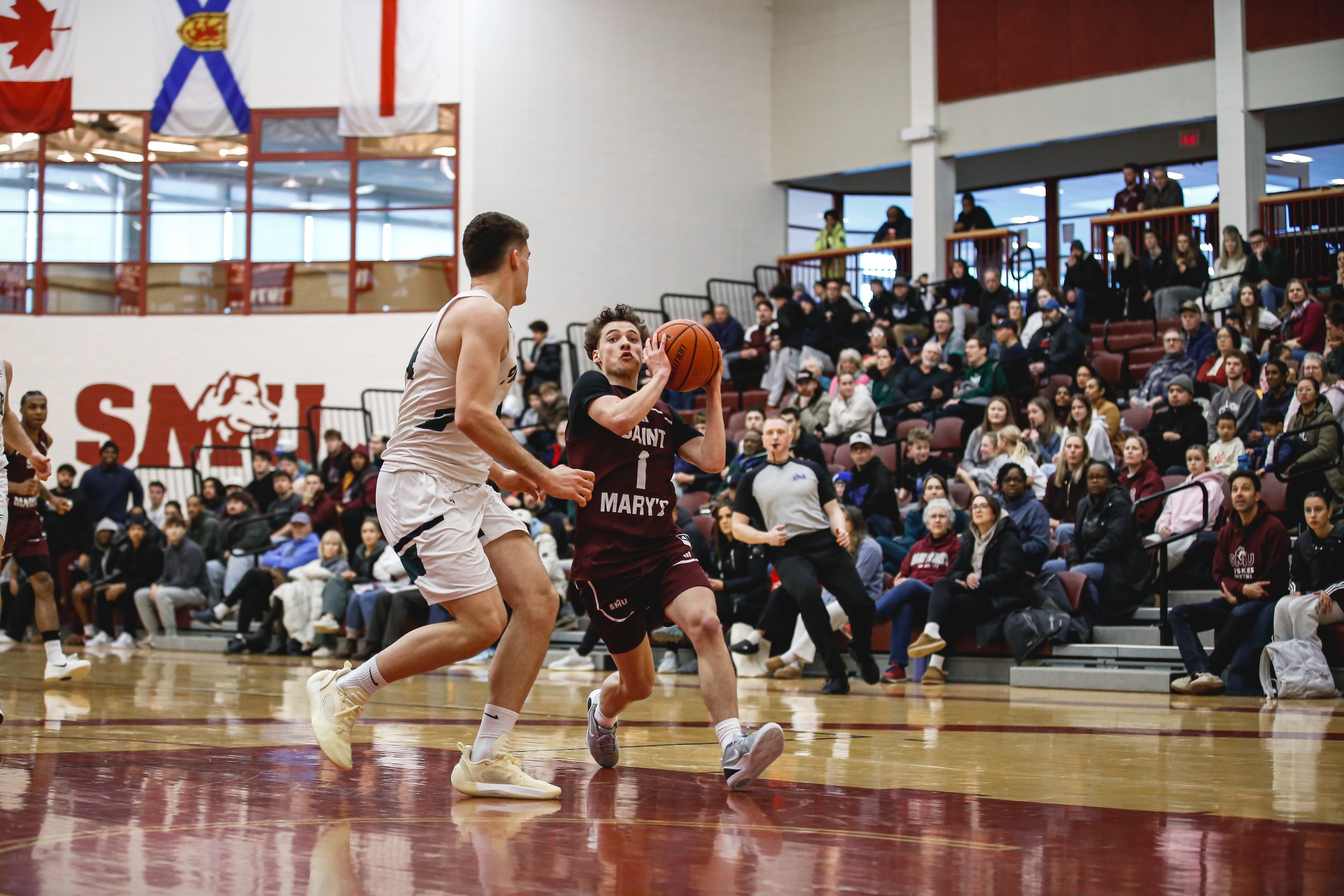 Panthers outlast Huskies 74-64 to split weekend series