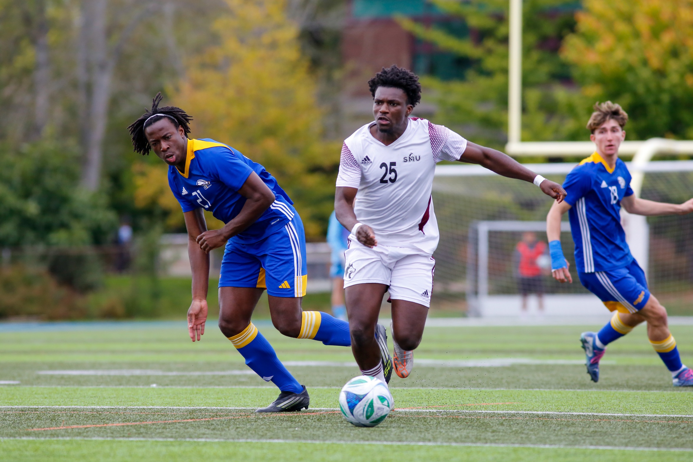 Aigles Bleus defeat Huskies 3-0