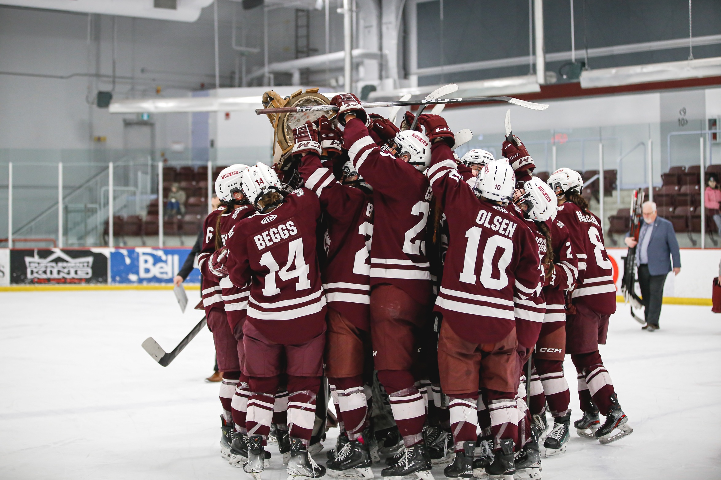 MacKenzie scores OT winner as Huskies win Lobster Trap Cup over Tigers