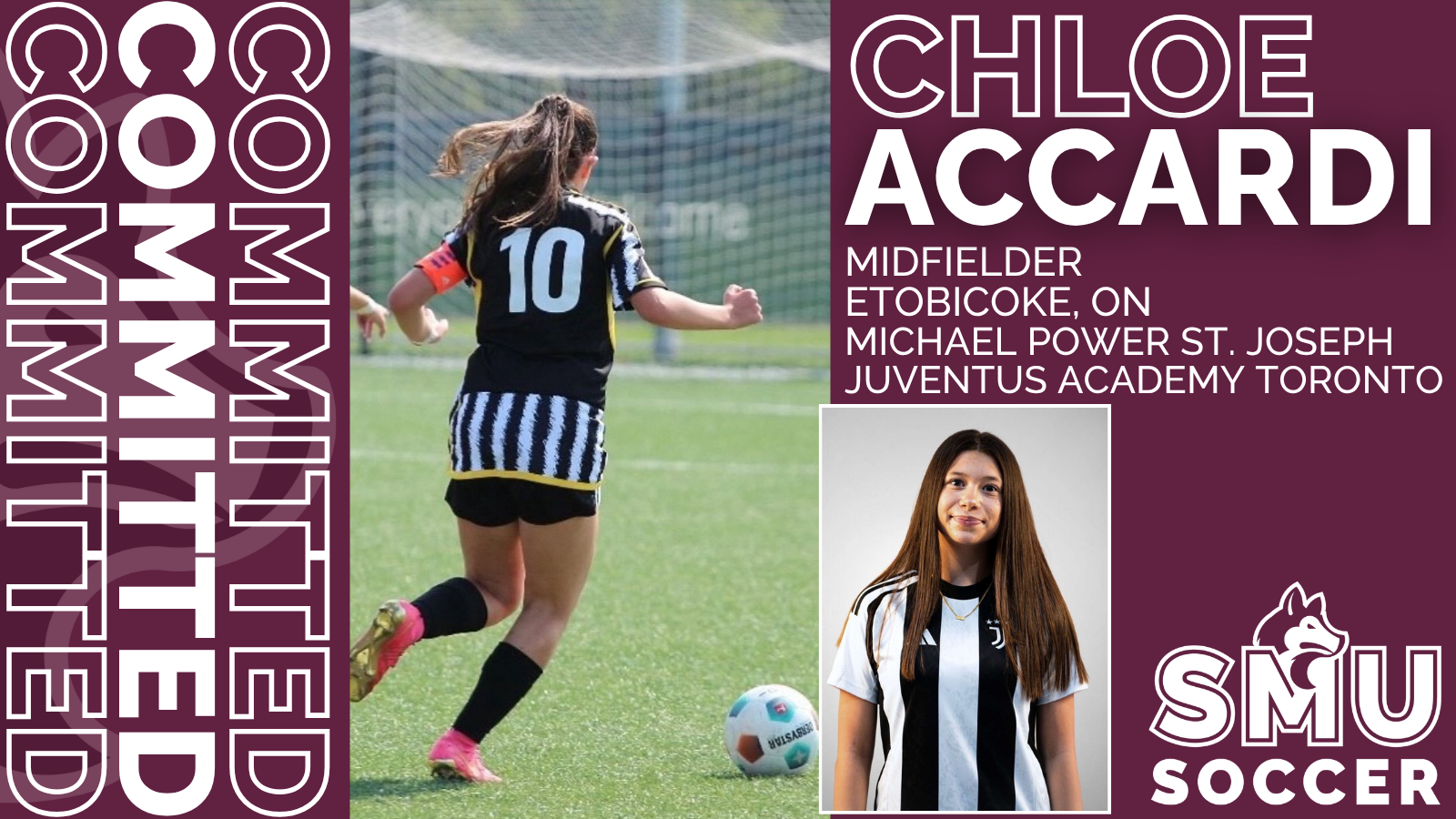 Huskies women&rsquo;s soccer announce commitment of midfielder Chloe Accardi