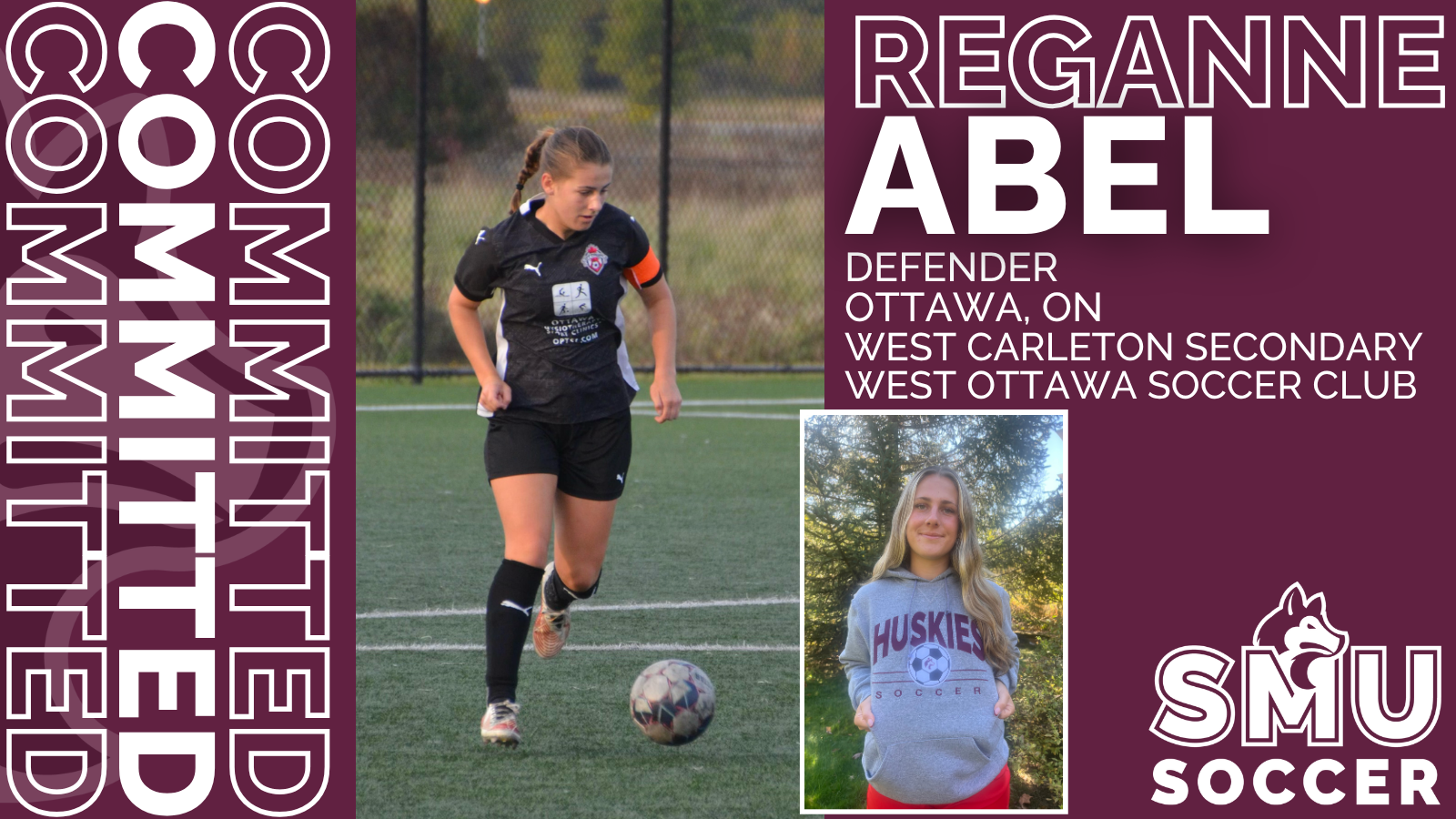Huskies women&rsquo;s soccer announce commitment of defender Reganne Abel